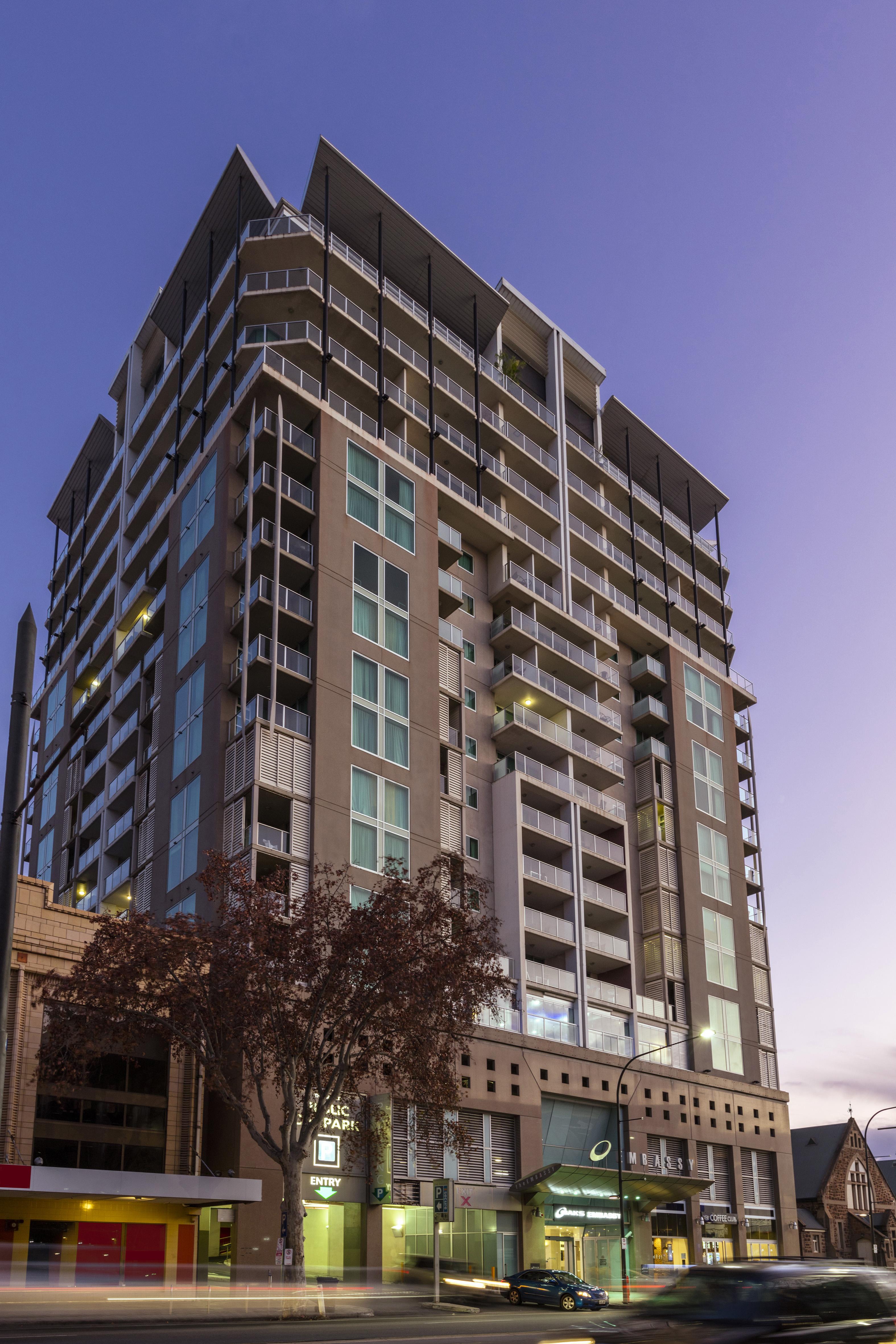 Oaks Adelaide Embassy Suites Eksteriør bilde
